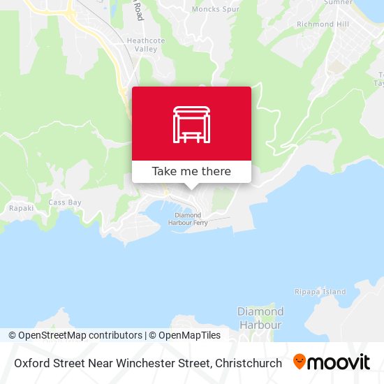 Oxford Street Near Winchester Street map