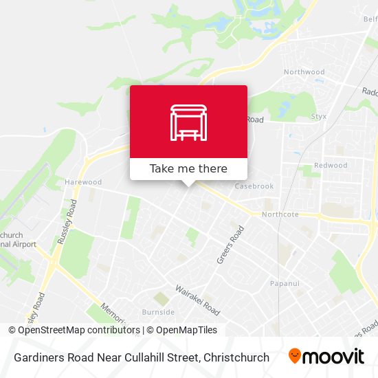 Gardiners Road Near Cullahill Street map
