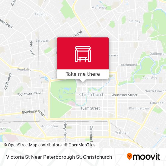 Victoria St Near Peterborough St map