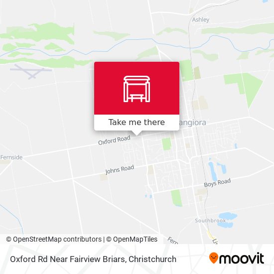 Oxford Rd Near Fairview Briars map