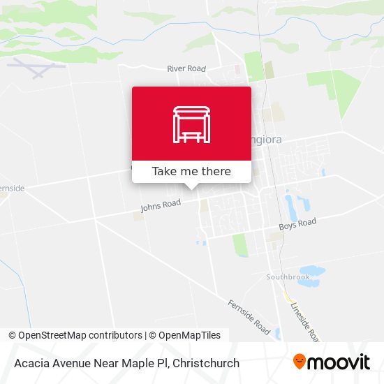 Acacia Avenue Near Maple Pl map