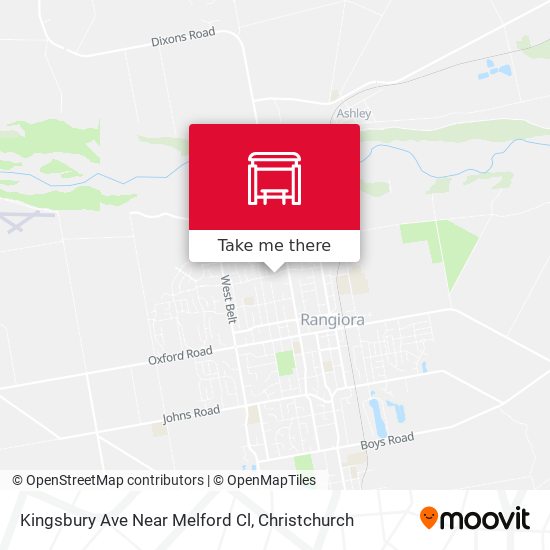 Kingsbury Ave Near Melford Cl map