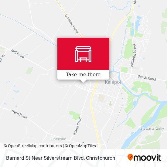 Barnard St Near Silverstream Blvd map