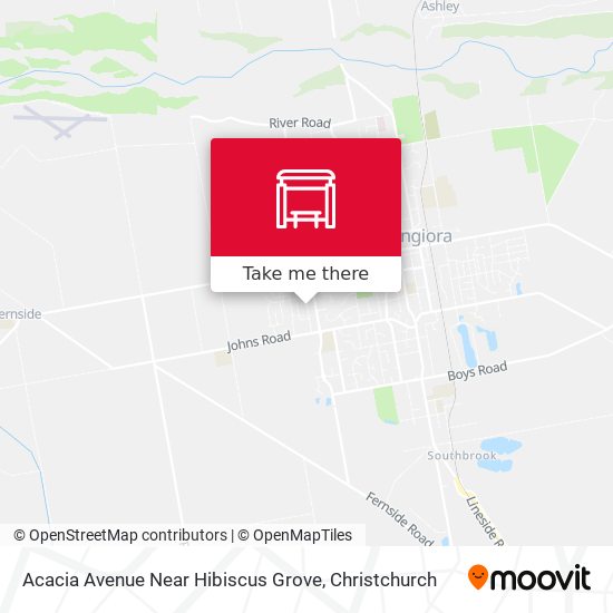 Acacia Avenue Near Hibiscus Grove map