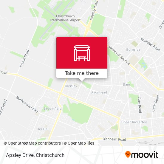 Apsley Drive map