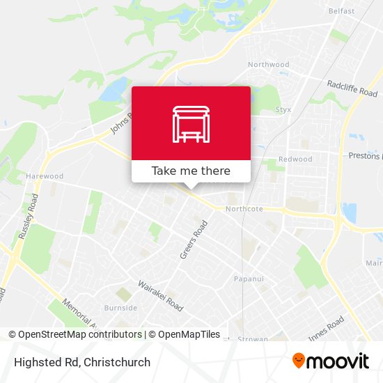 Highsted Rd map