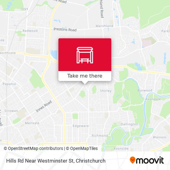Hills Rd Near Westminster St map