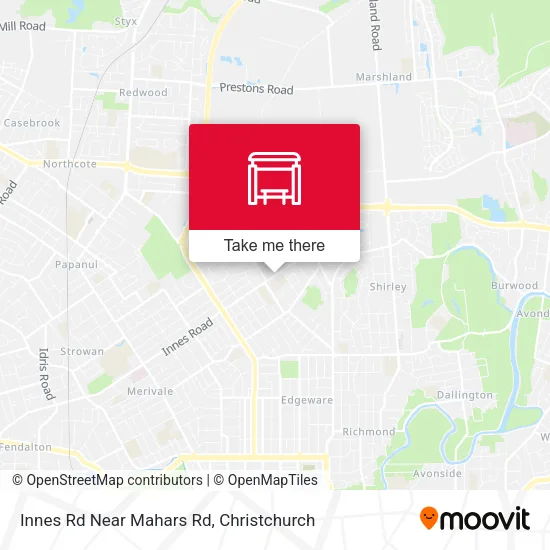 Innes Rd Near Mahars Rd map