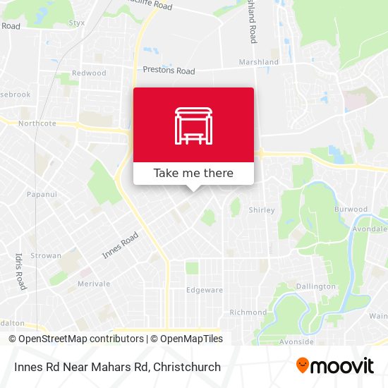 Innes Rd Near Mahars Rd map