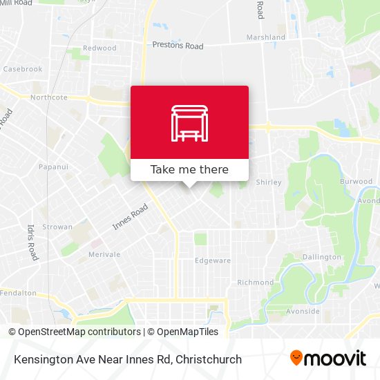 Kensington Ave Near Innes Rd map