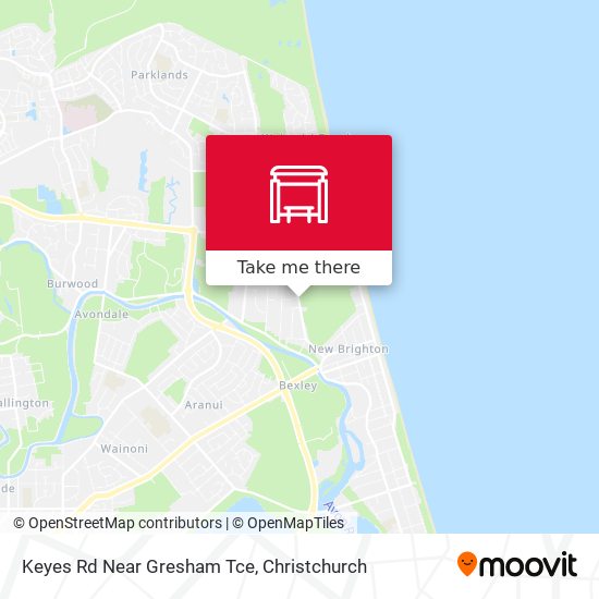 Keyes Rd Near Gresham Tce map