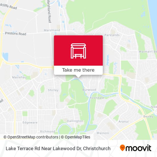 Lake Terrace Rd Near Lakewood Dr map