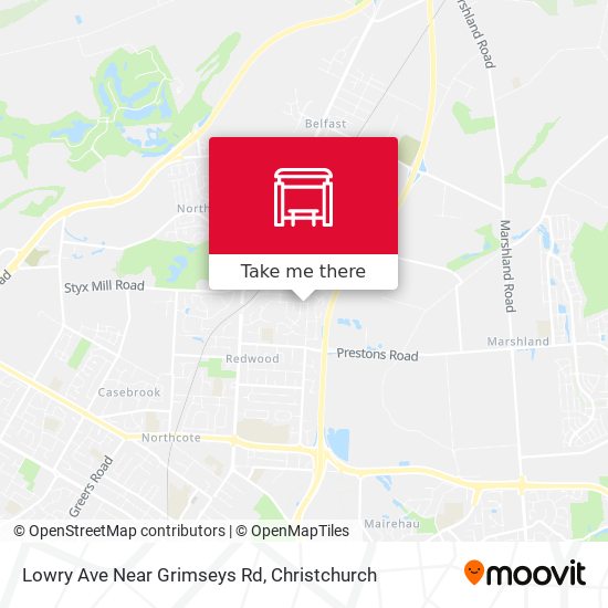 Lowry Ave Near Grimseys Rd map