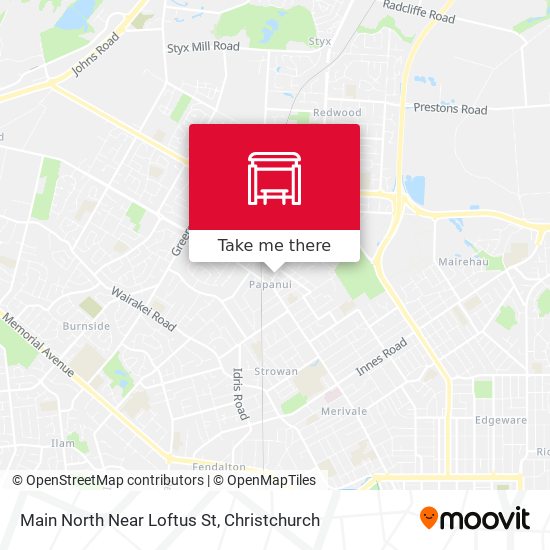 Main North Near Loftus St map