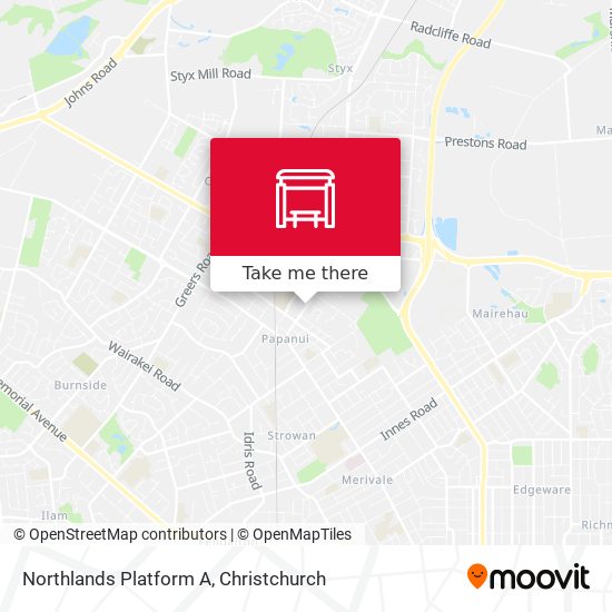 Northlands Platform A map