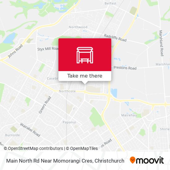 Main North Rd Near Momorangi Cres map