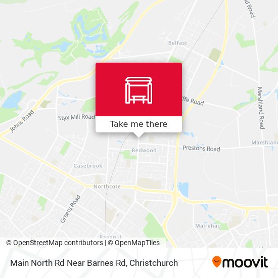 Main North Rd Near Barnes Rd map