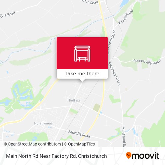 Main North Rd Near Factory Rd map