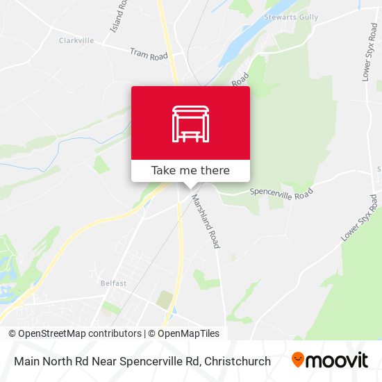 Main North Rd Near Spencerville Rd map