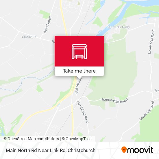 Main North Rd Near Link Rd map