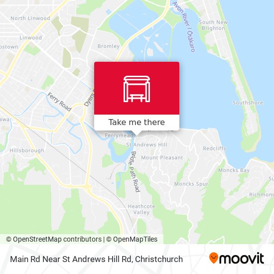 Main Rd Near St Andrews Hill Rd map