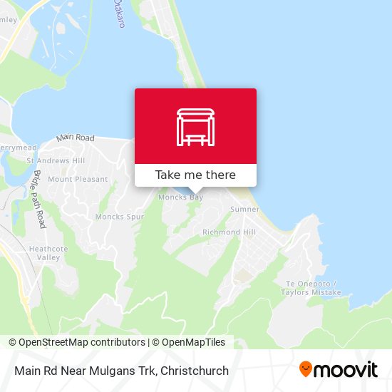 Main Rd Near Mulgans Trk map