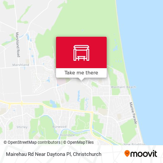Mairehau Rd Near Daytona Pl map