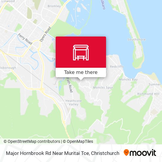 Major Hornbrook Rd Near Muritai Tce map