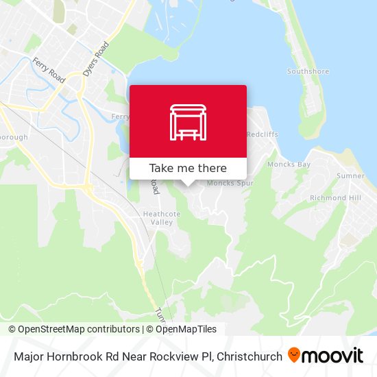 Major Hornbrook Rd Near Rockview Pl map