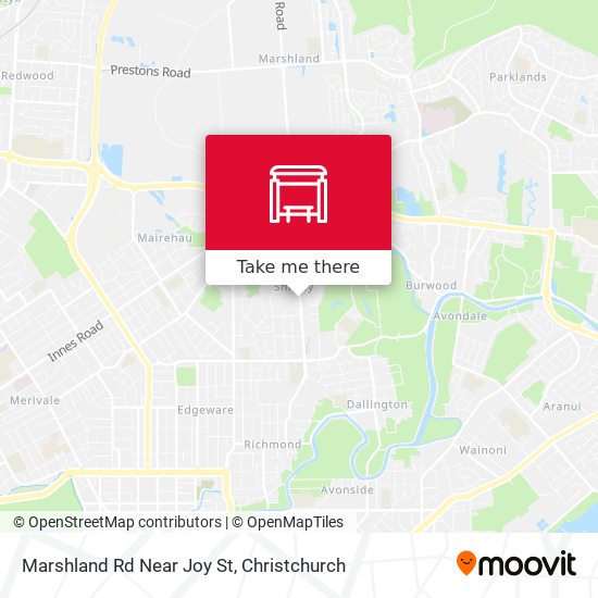 Marshland Rd Near Joy St map