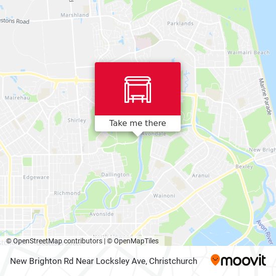 New Brighton Rd Near Locksley Ave map