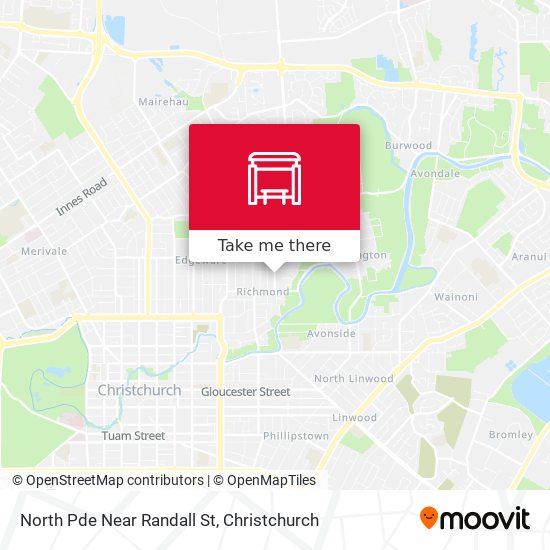 North Pde Near Randall St map