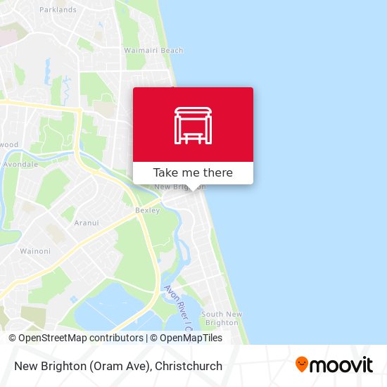 New Brighton (Oram Ave) map