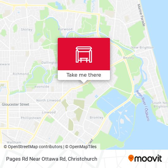 Pages Rd Near Ottawa Rd map