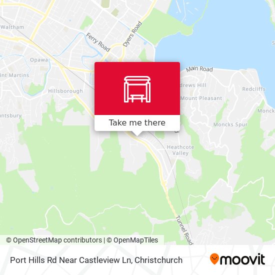 Port Hills Rd Near Castleview Ln map