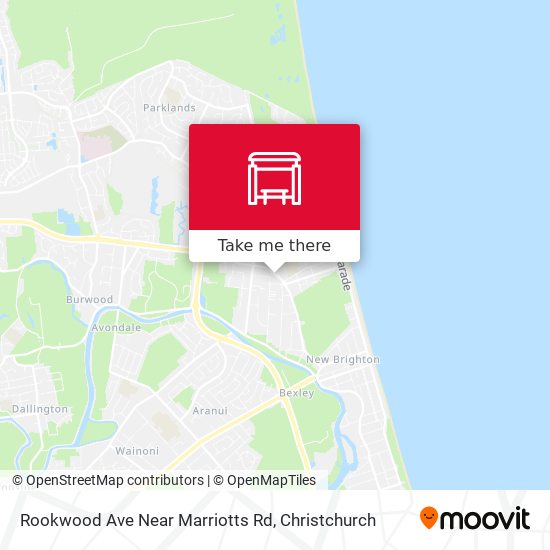 Rookwood Ave Near Marriotts Rd map