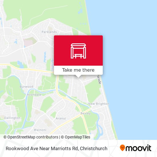 Rookwood Ave Near Marriotts Rd map