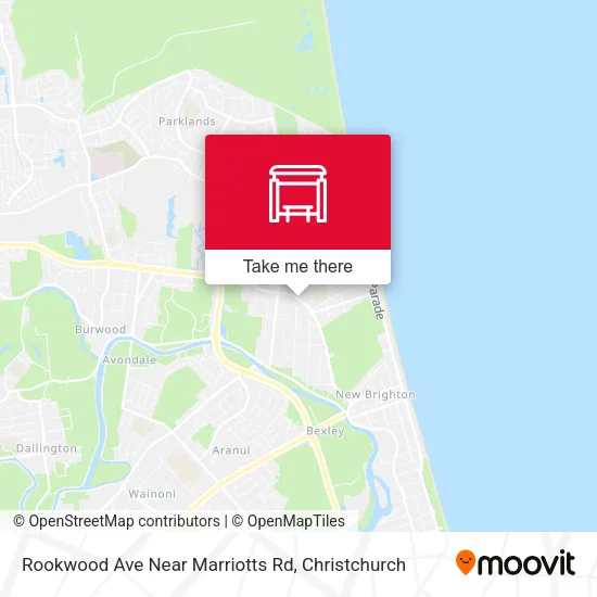 Rookwood Ave Near Marriotts Rd map