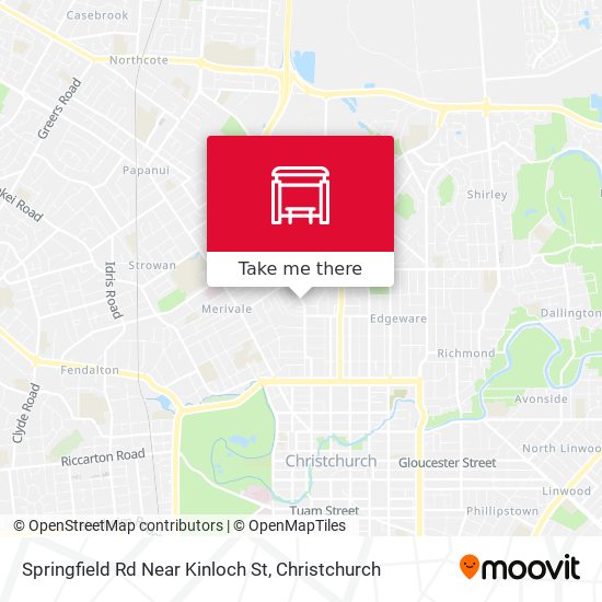 Springfield Rd Near Kinloch St map