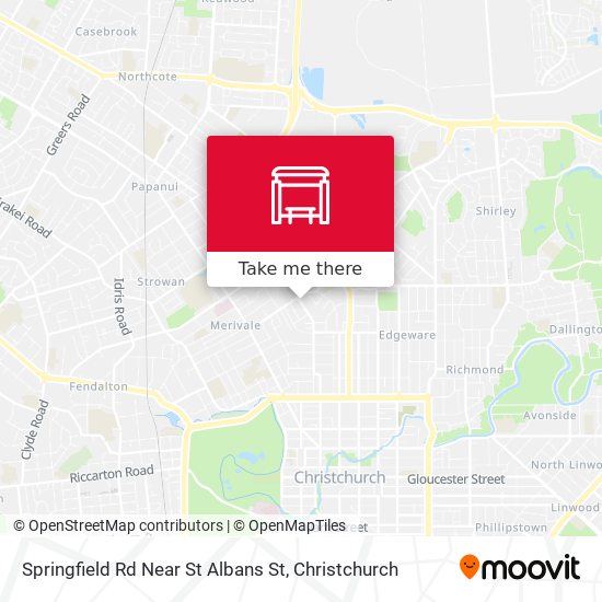 Springfield Rd Near St Albans St map
