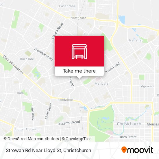 Strowan Rd Near Lloyd St map