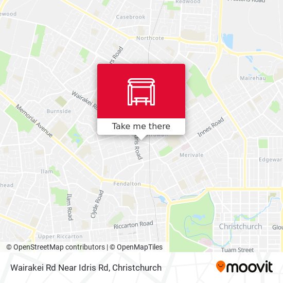 Wairakei Rd Near Idris Rd map