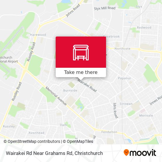 Wairakei Rd Near Grahams Rd map