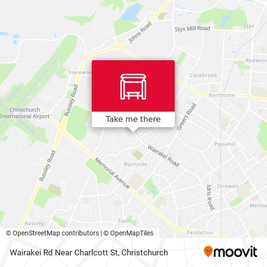 Wairakei Rd Near Charlcott St map