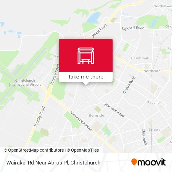 Wairakei Rd Near Abros Pl map