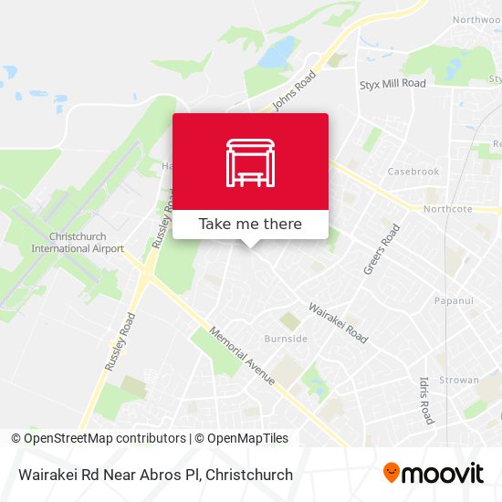 Wairakei Rd Near Abros Pl map