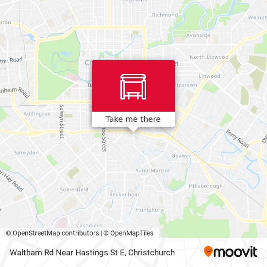 Waltham Rd Near Hastings St E map