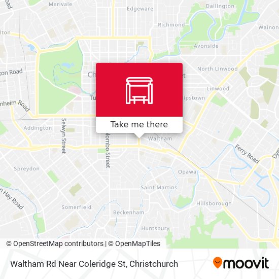 Waltham Rd Near Coleridge St map