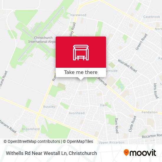 Withells Rd Near Westall Ln map