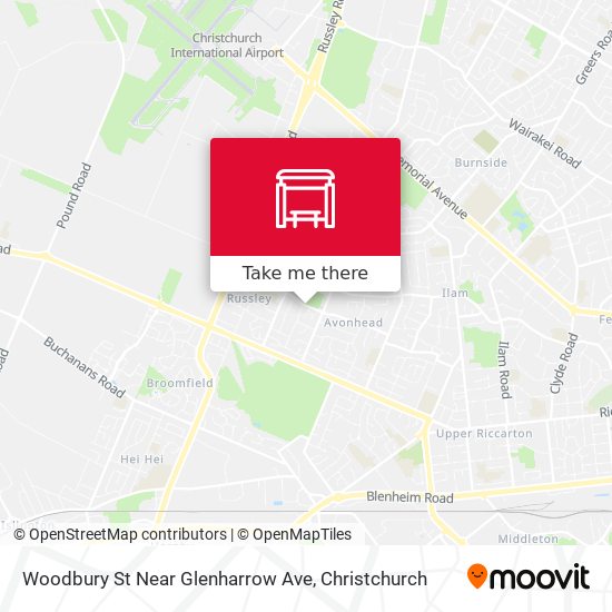 Woodbury St Near Glenharrow Ave map